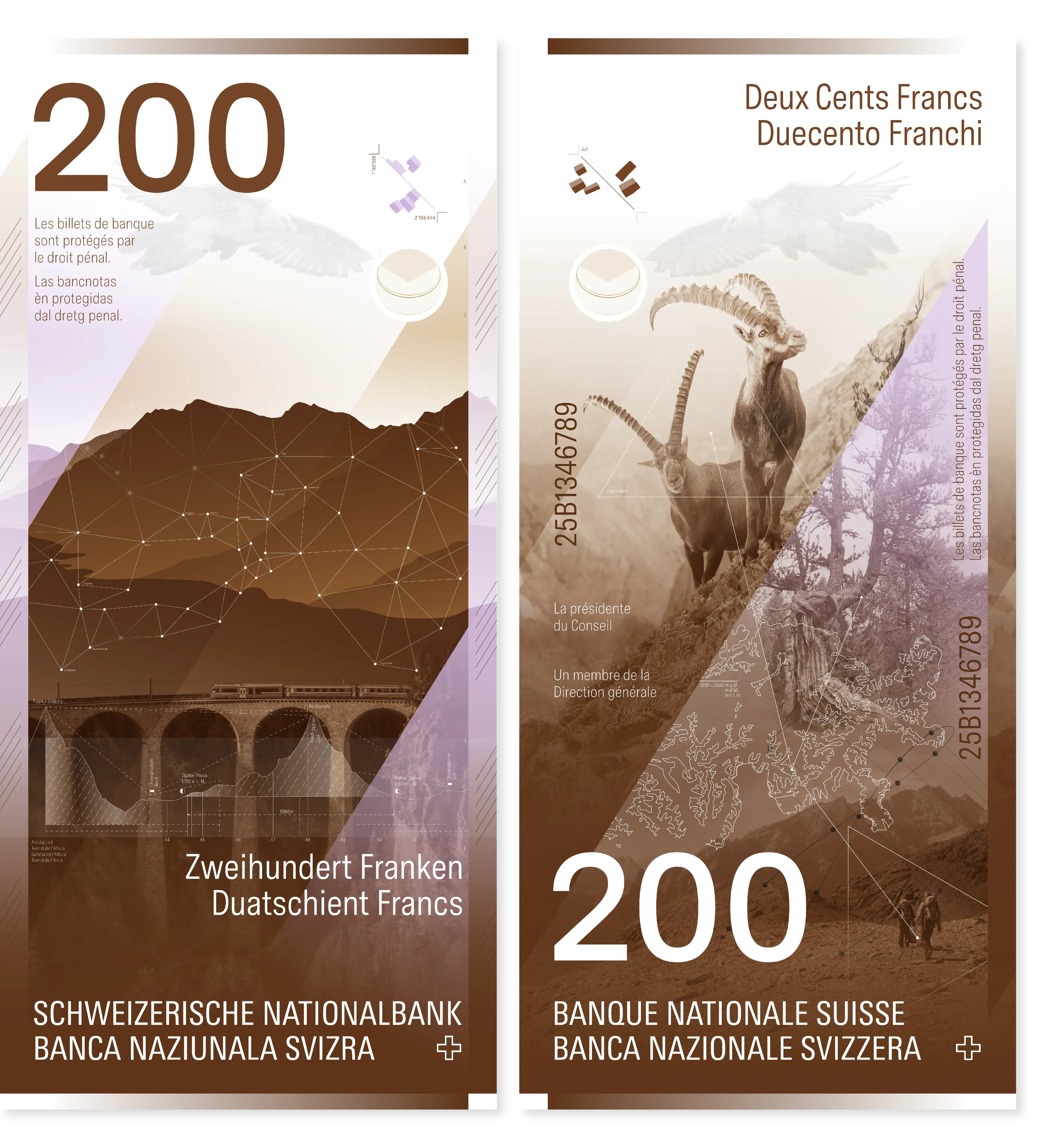 200 Franken Note 