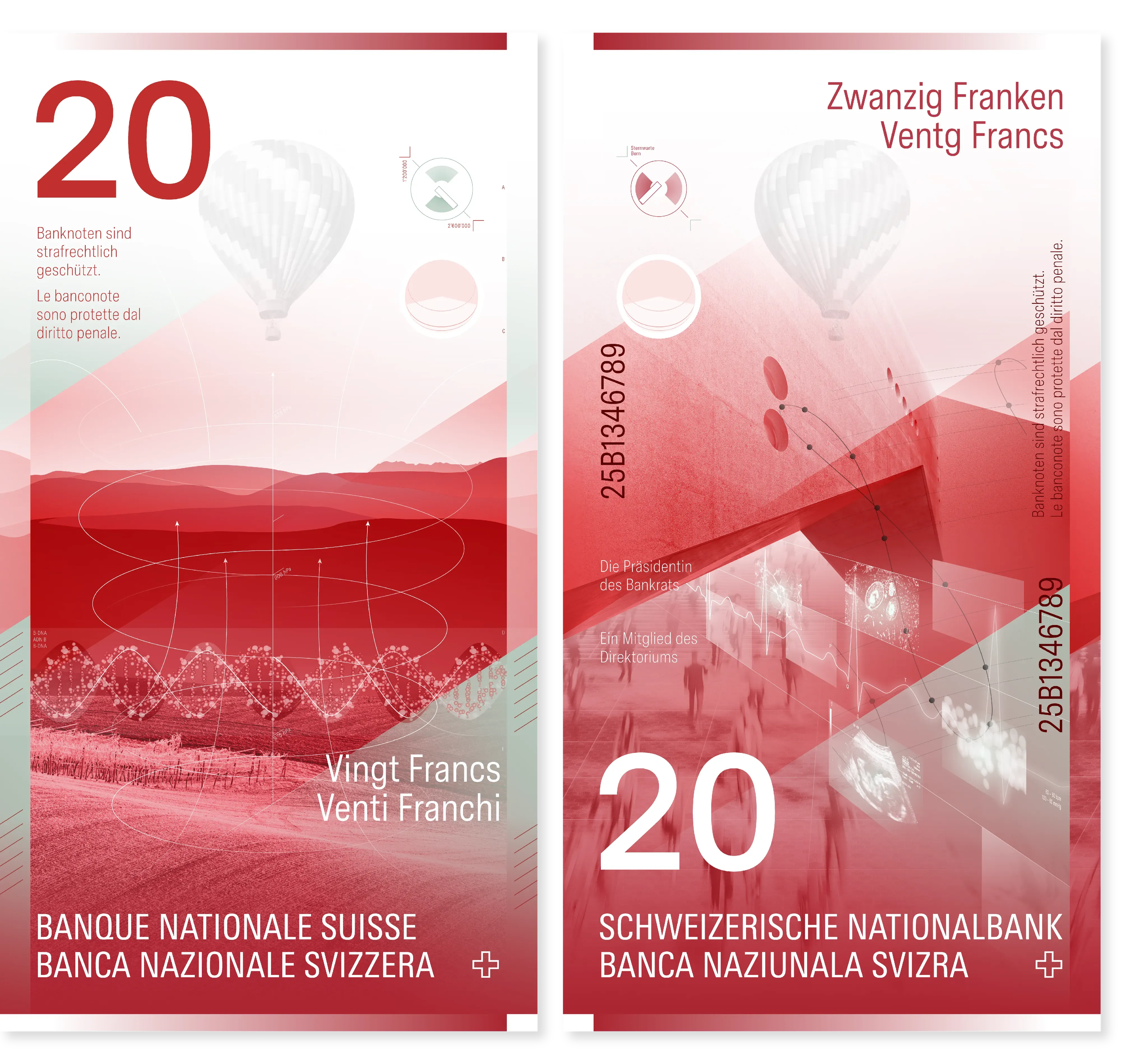 20 Franken Note 
